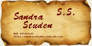 Sandra Studen vizit kartica